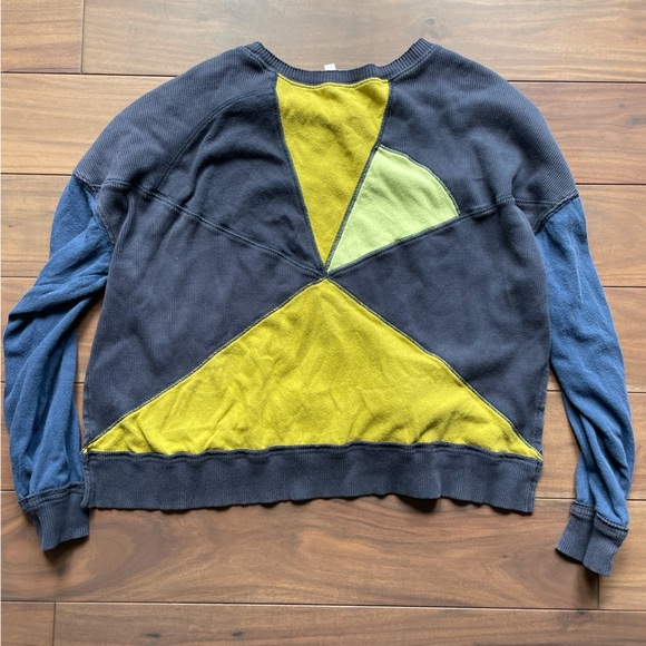 Free People FP Movement Split Side Pull Over Knit Size XS - Picture 7 of 7